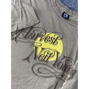 Alternative Apparel Harvest New York Graphic T Shirt Brown Medium